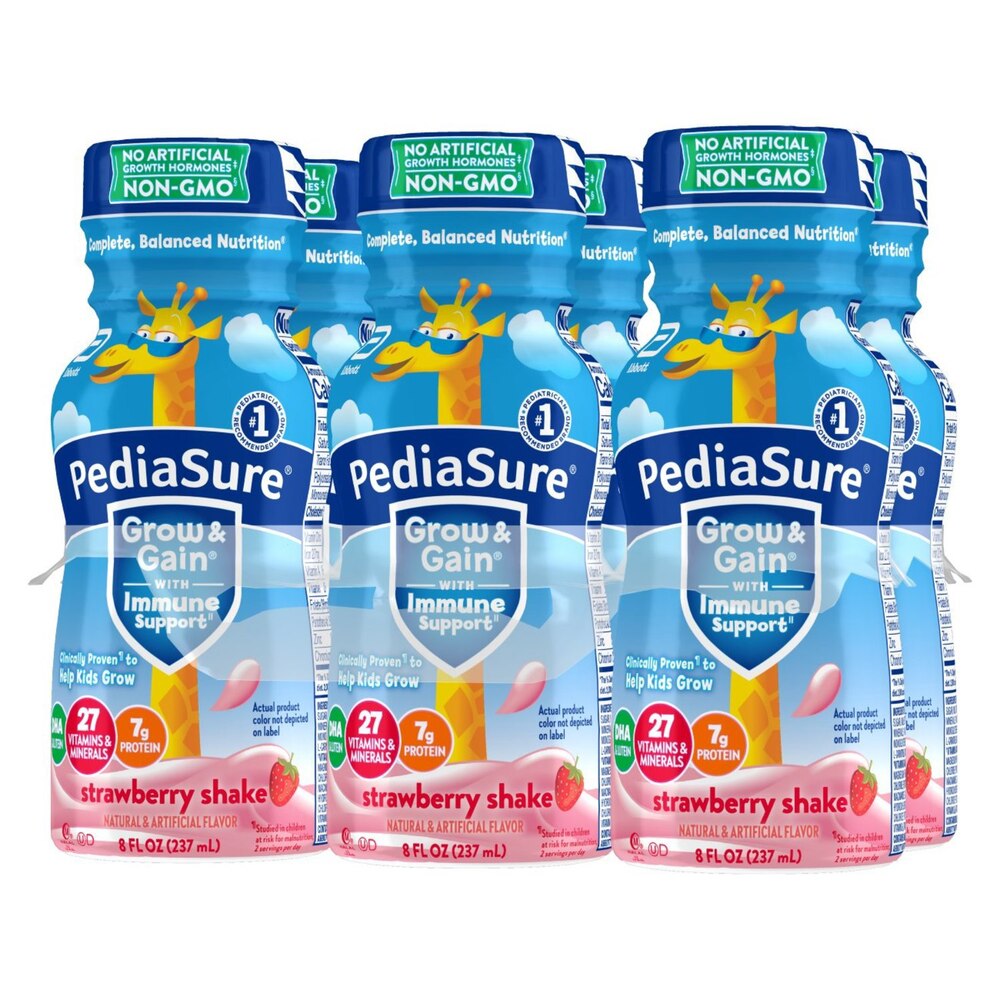 PediaSure Grow &amp; Gain Kids' Nutritional Shake – 8 fl oz-strawberry